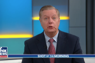 Lindsey Graham Praises Trump’s Golf Game Before Defending His Racist Tweets