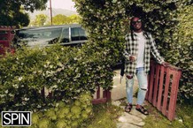 Ty Dolla $ign in the garden