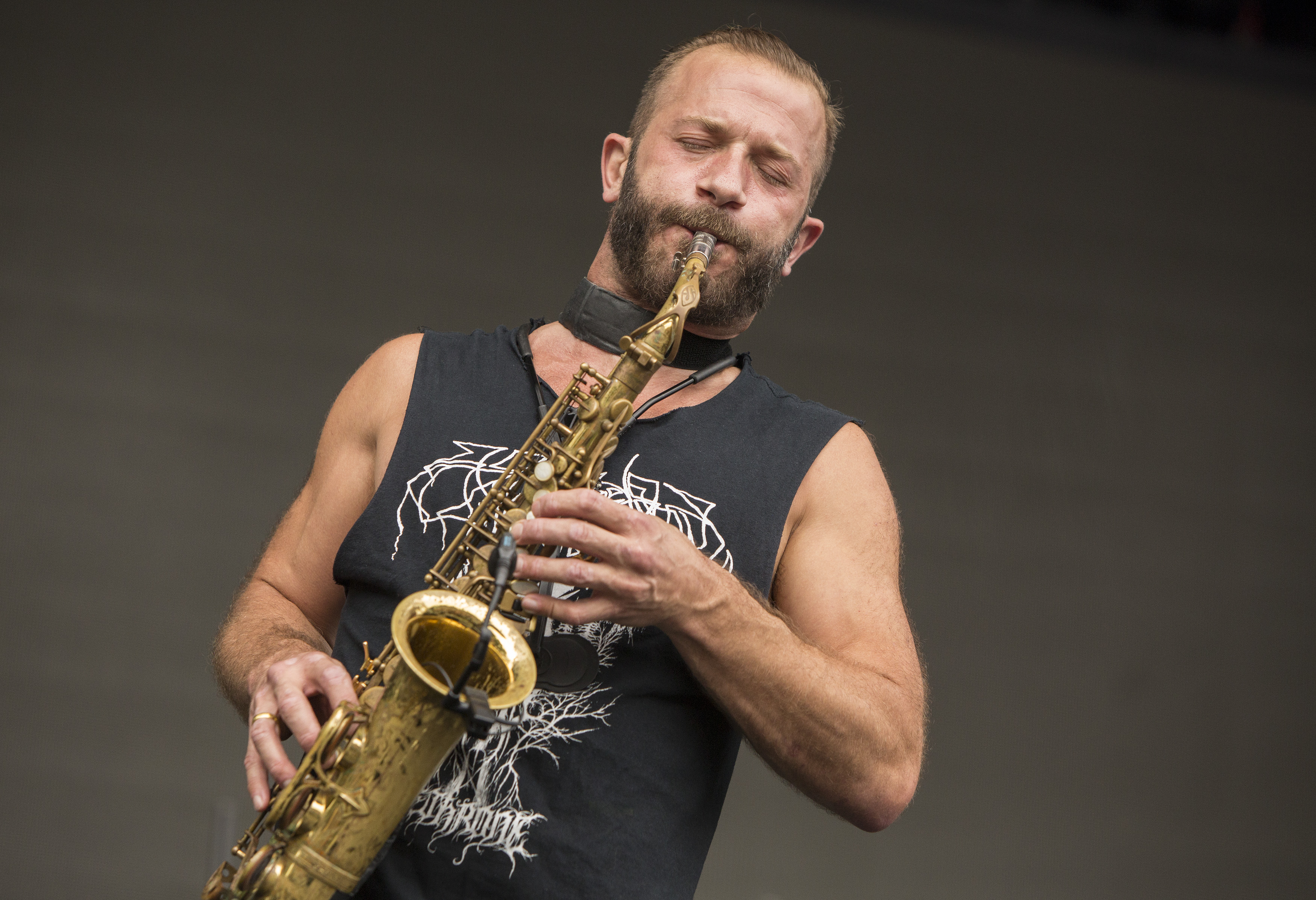 Review: Colin Stetson and Sarah Neufeld Honk and Scrape on 'Never Were the Way She Was'