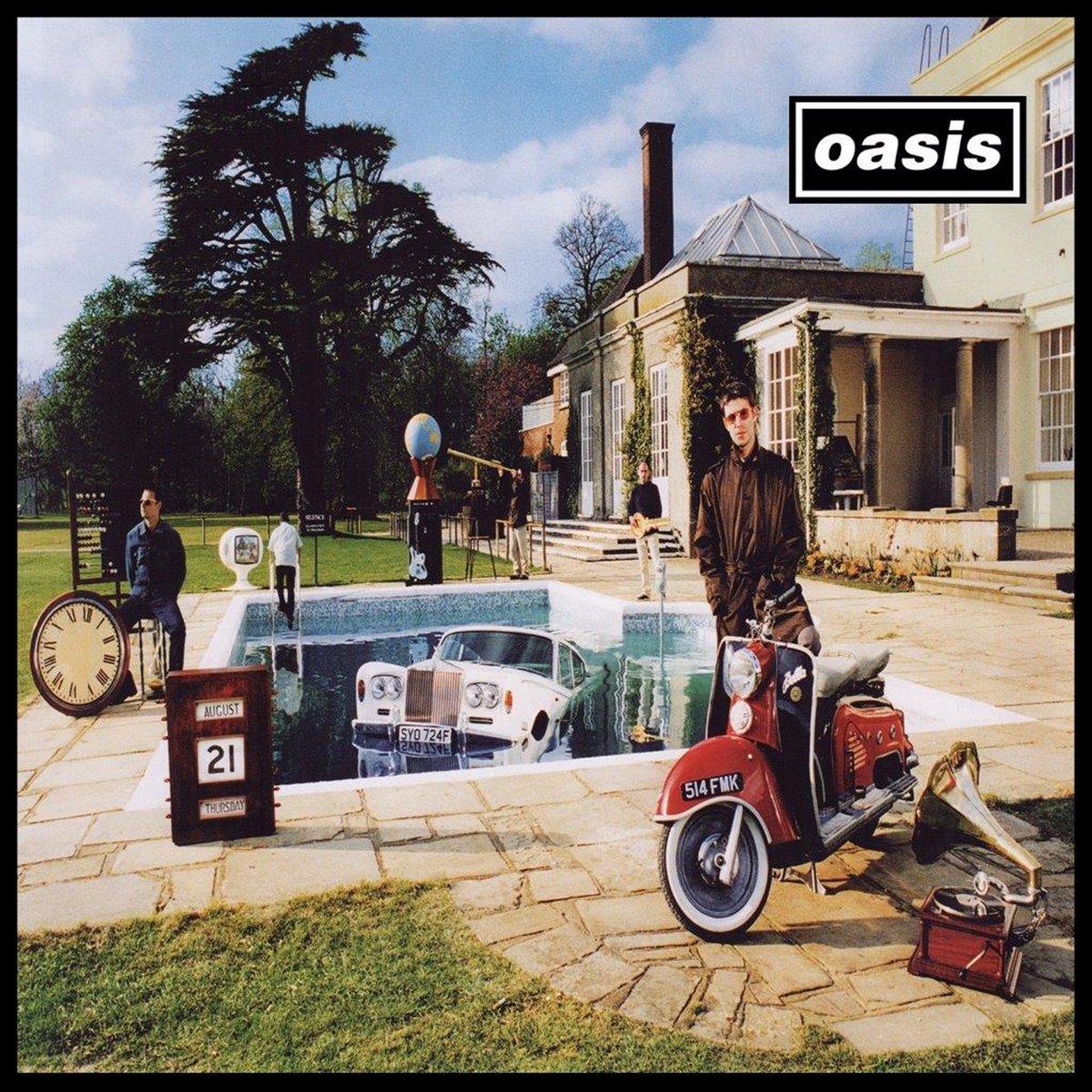 'Be Here Now' by Oasis, album cover