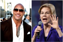 The Rock Shows Off Elizabeth Warren's Book on 'Ballers' Premiere