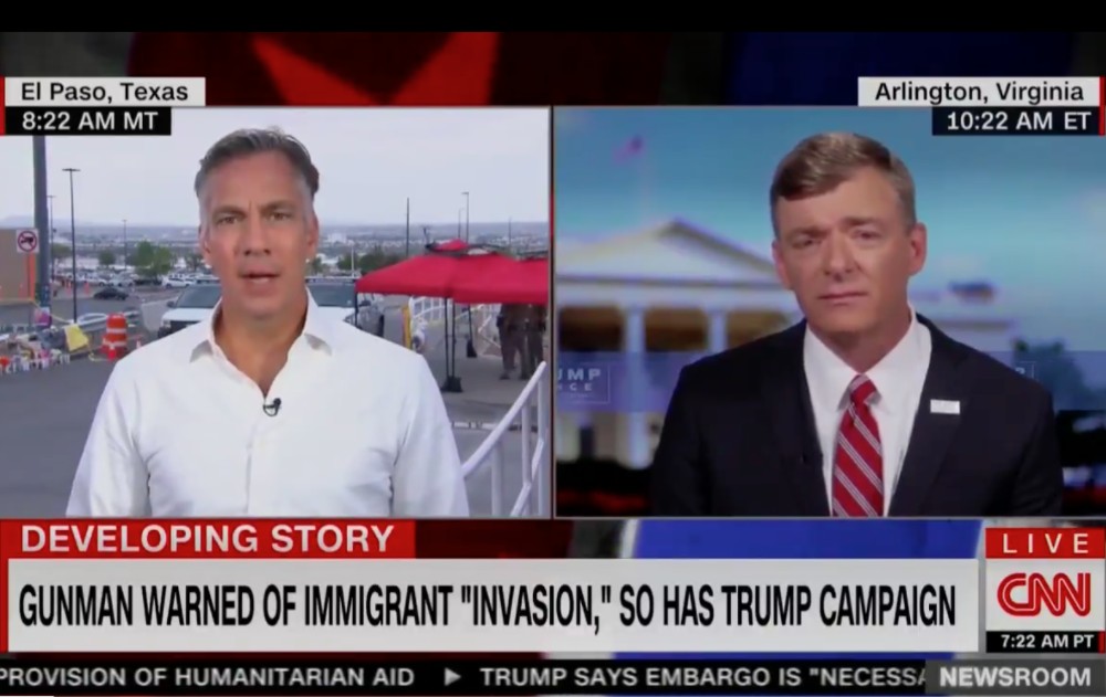 Trump Campaign Spox Refuses to Admit Trump Laughed at Suggestion of Shooting Migrants at the Border