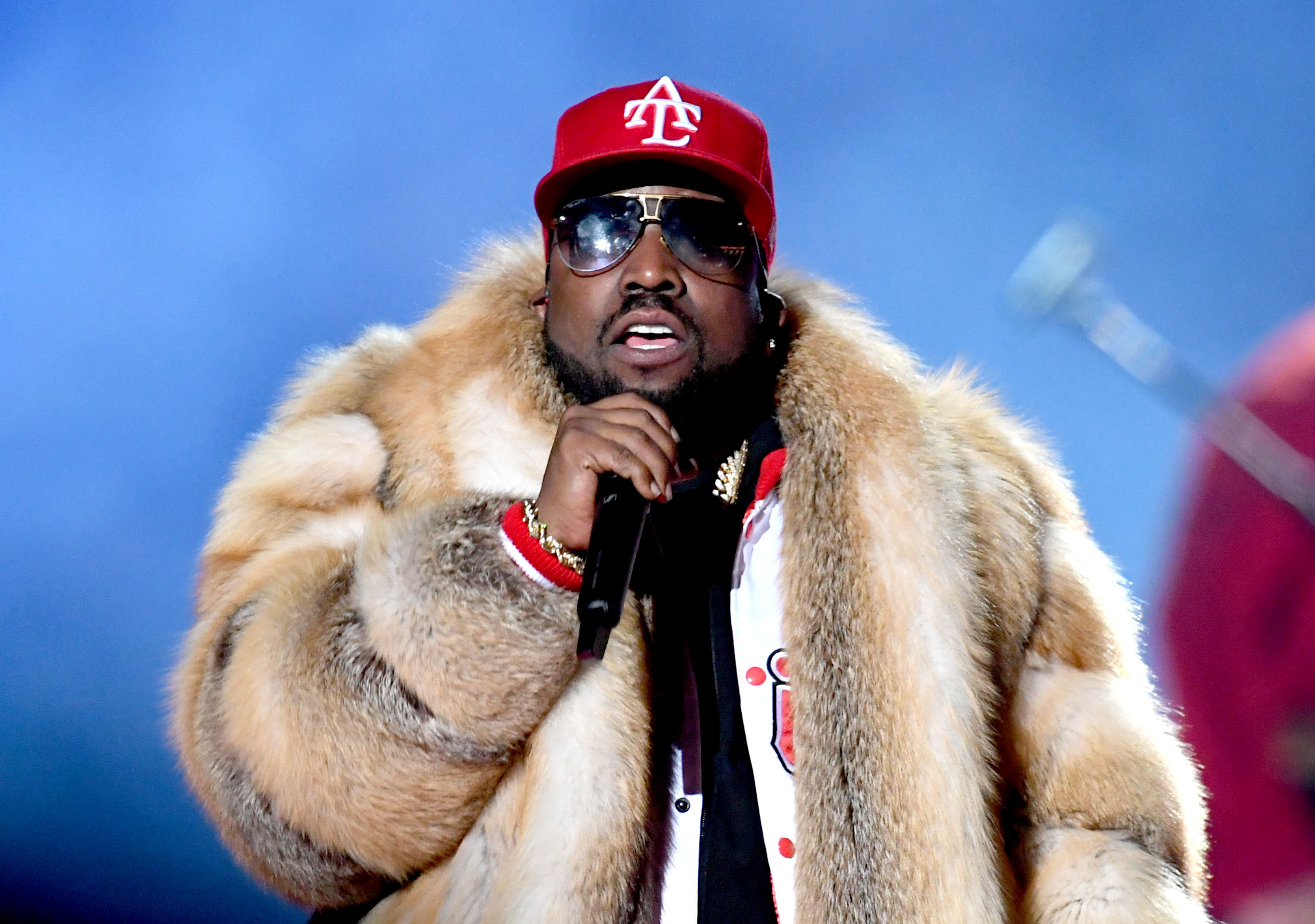 Big Boi performing at the Super Bowl Halftime Show in 2019