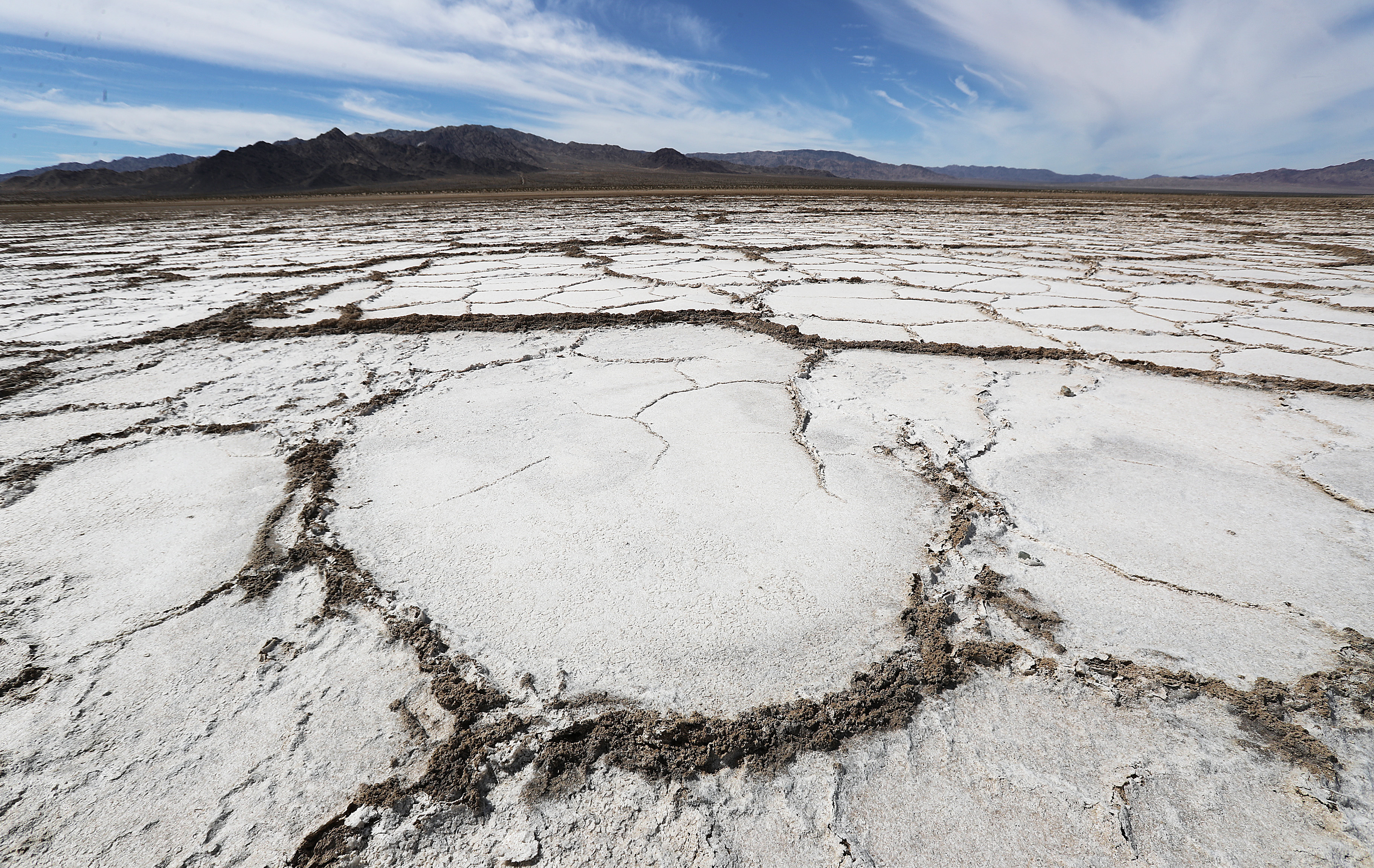 California Bristol Lake dry lake bed