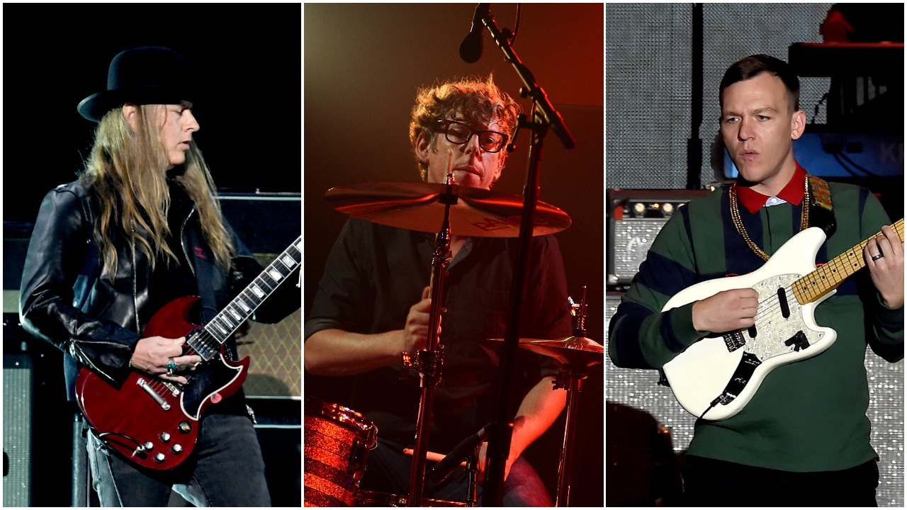 Jerry Cantrell, Patrick Carney, and Brad Shultz