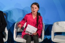 Greta Thunberg Gives Donald Trump the Death Stare at UN
