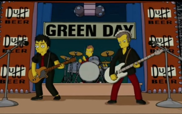 Green Day in The Simpsons Movie