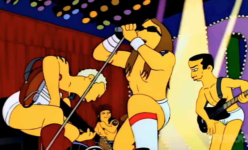 Red Hot Chili Peppers on The Simpsons