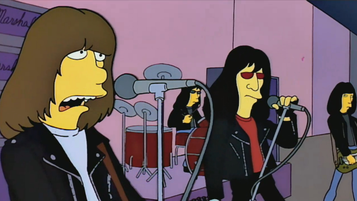 The Ramones on The Simpsons