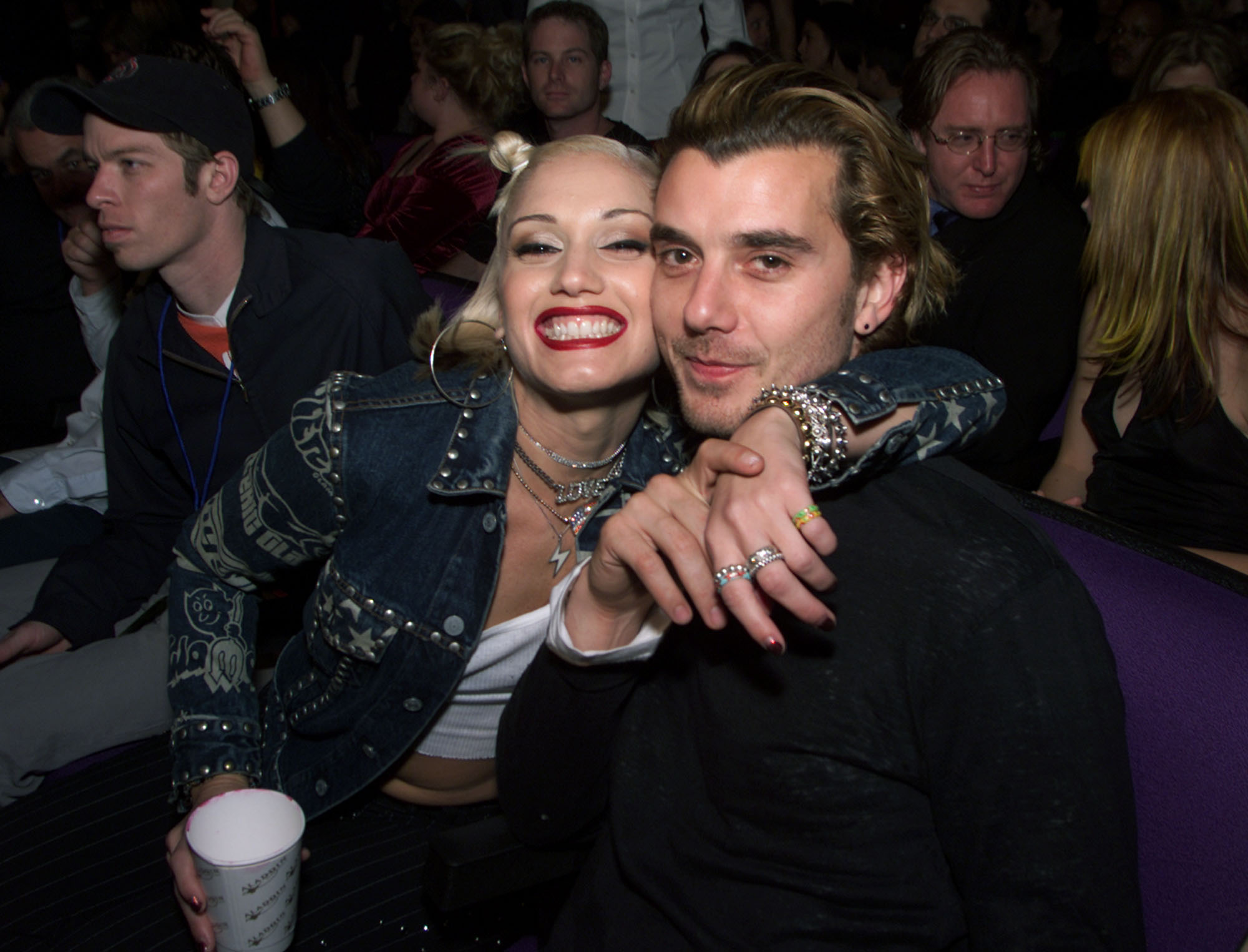 Gwen Stefani and Gavin Rossdale in 2000