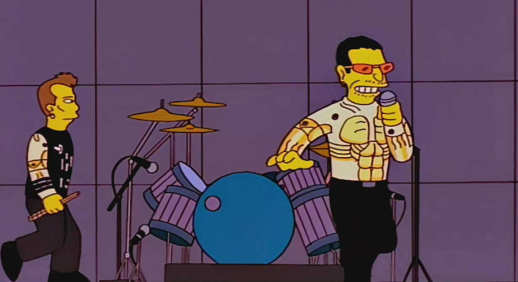 Bono of U2 on The Simpsons