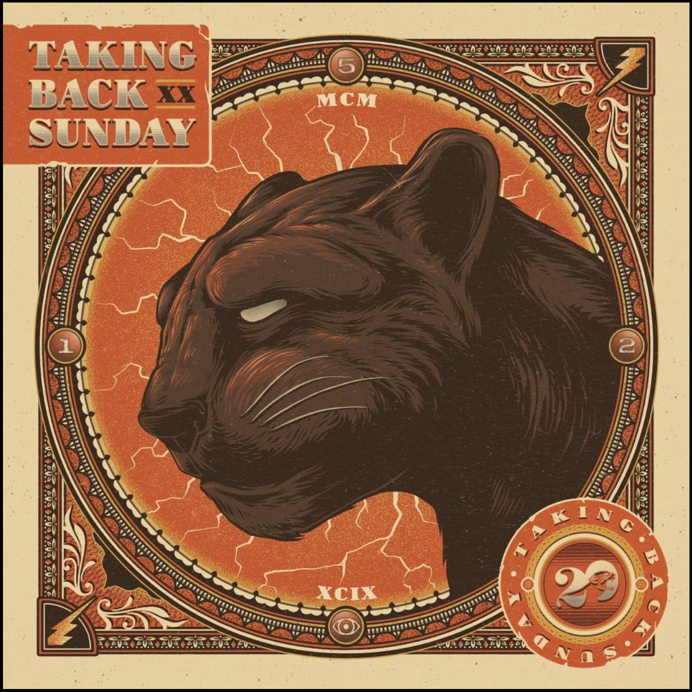 Taking Back Sunday 'Twenty' album cover