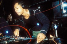 Techno DJ, Derrick May (Rhythim is Rhythim), UK 1990's