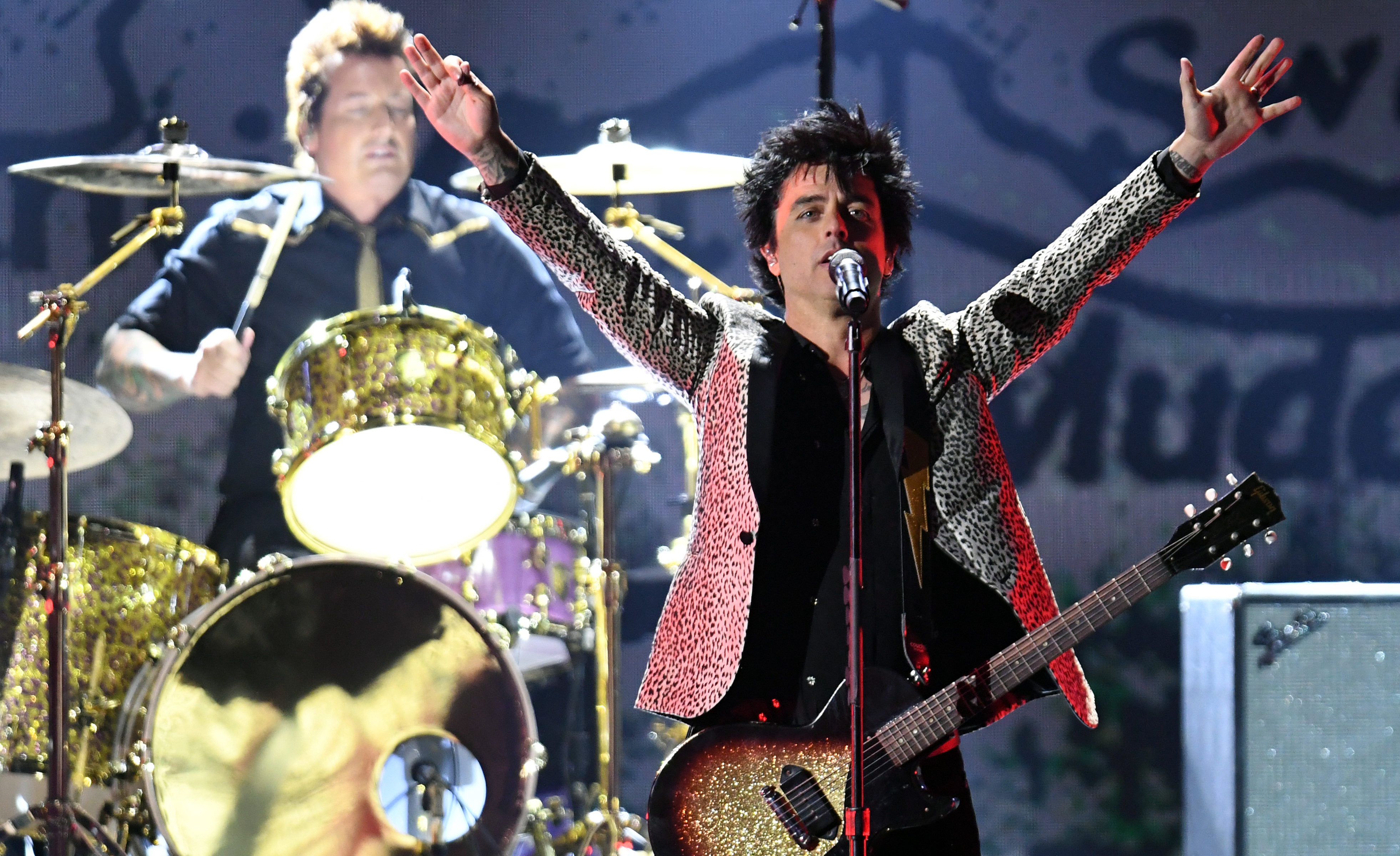 Billie Joe Armstrong and Green Day in 2019