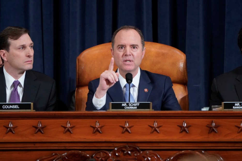 Adam Schiff Pauses Impeachment Hearing to Read Trump Tweets in Real Time