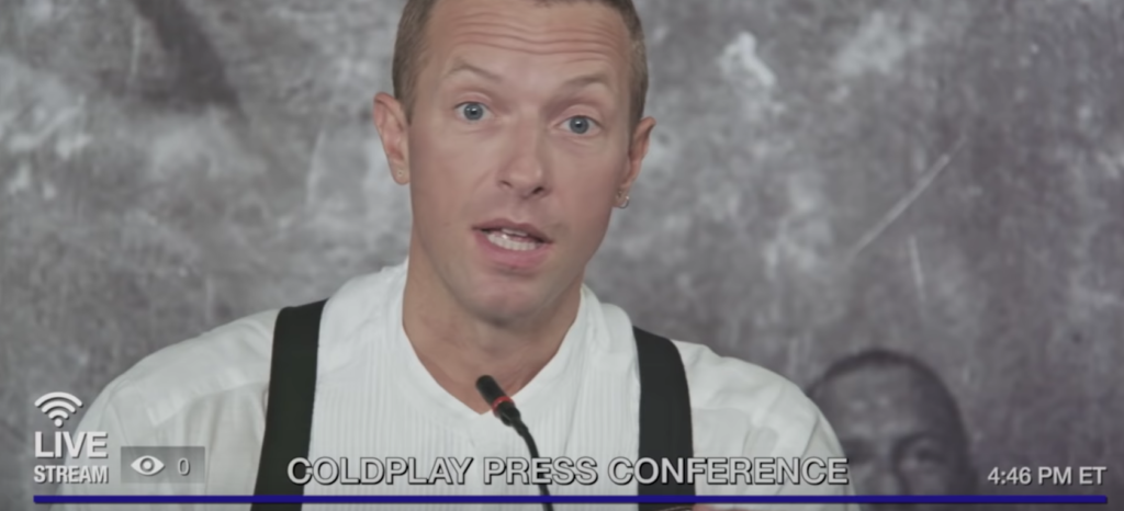 Coldplay Team Up With Carrie Brownstein and Fred Armisen to Announce Concert Livestream