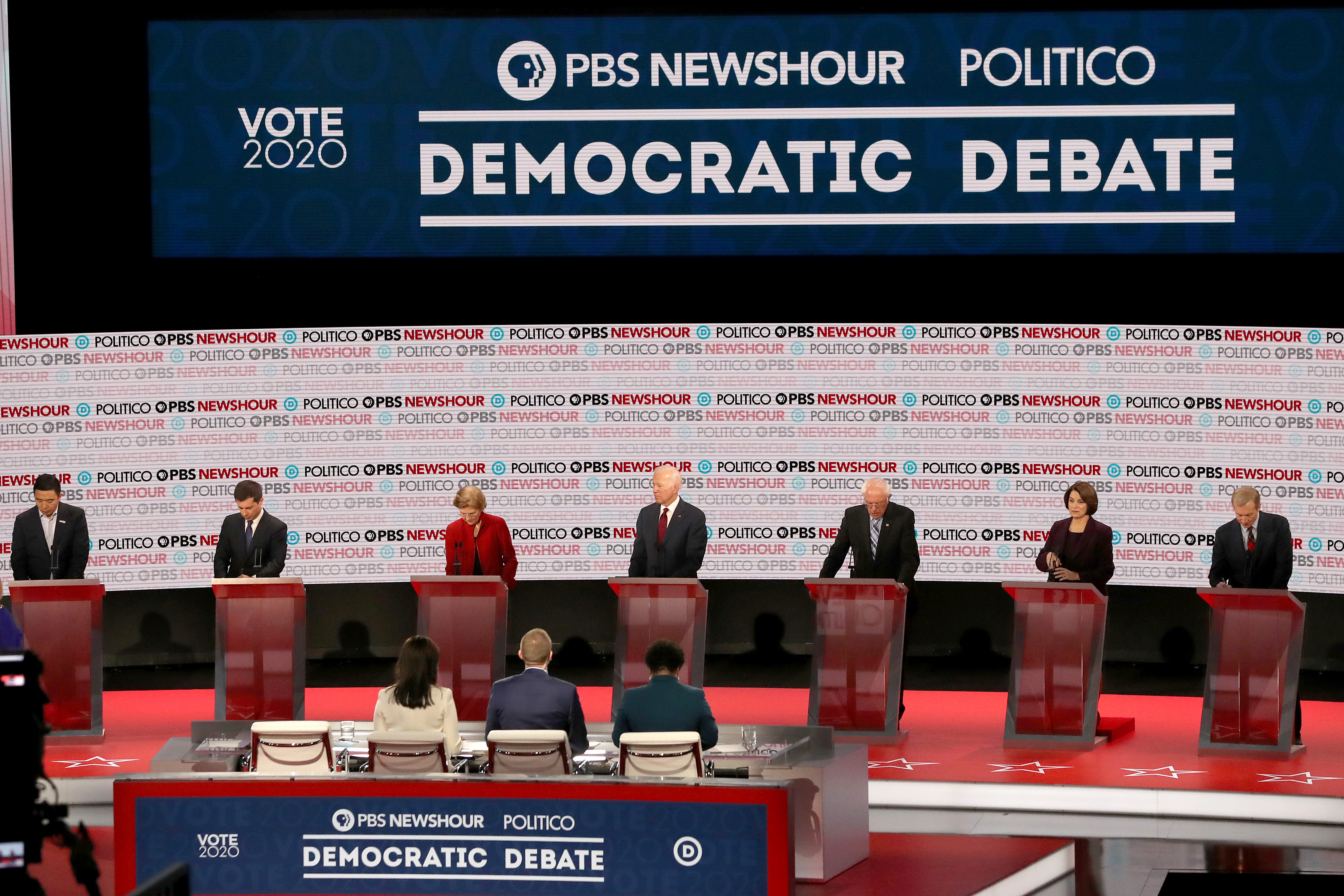 Democratic Presidential Candidates Participate In Last Debate of 2019