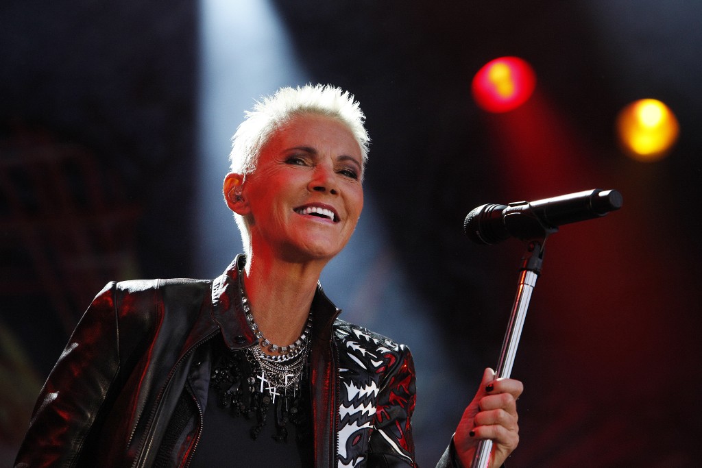 Marie Fredriksson of Roxette performing in 2011