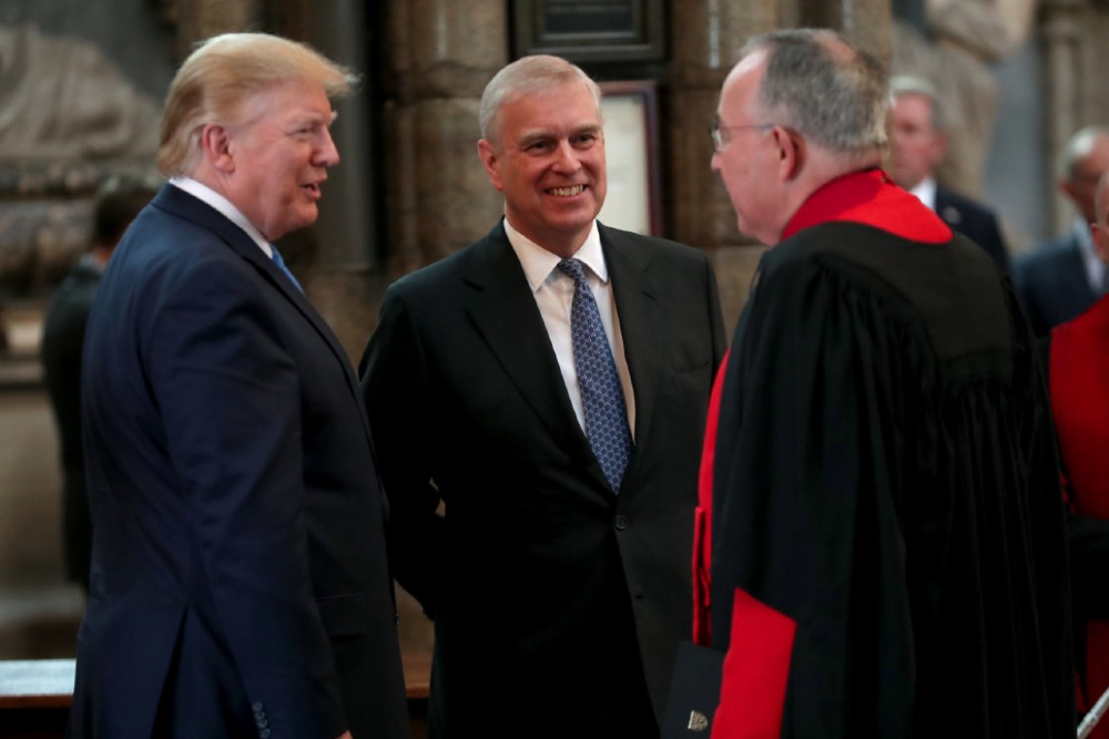Donald Trump Lies About Knowing Prince Andrew