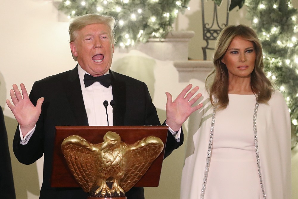 Melania Trump Musician Application For Christmas 2022 Melania Trump Defends Donald Trump's Attack Of Greta Thunberg