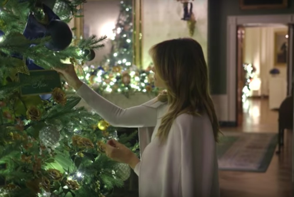 Melania Trump Debuts 2019 White House Christmas Decorations