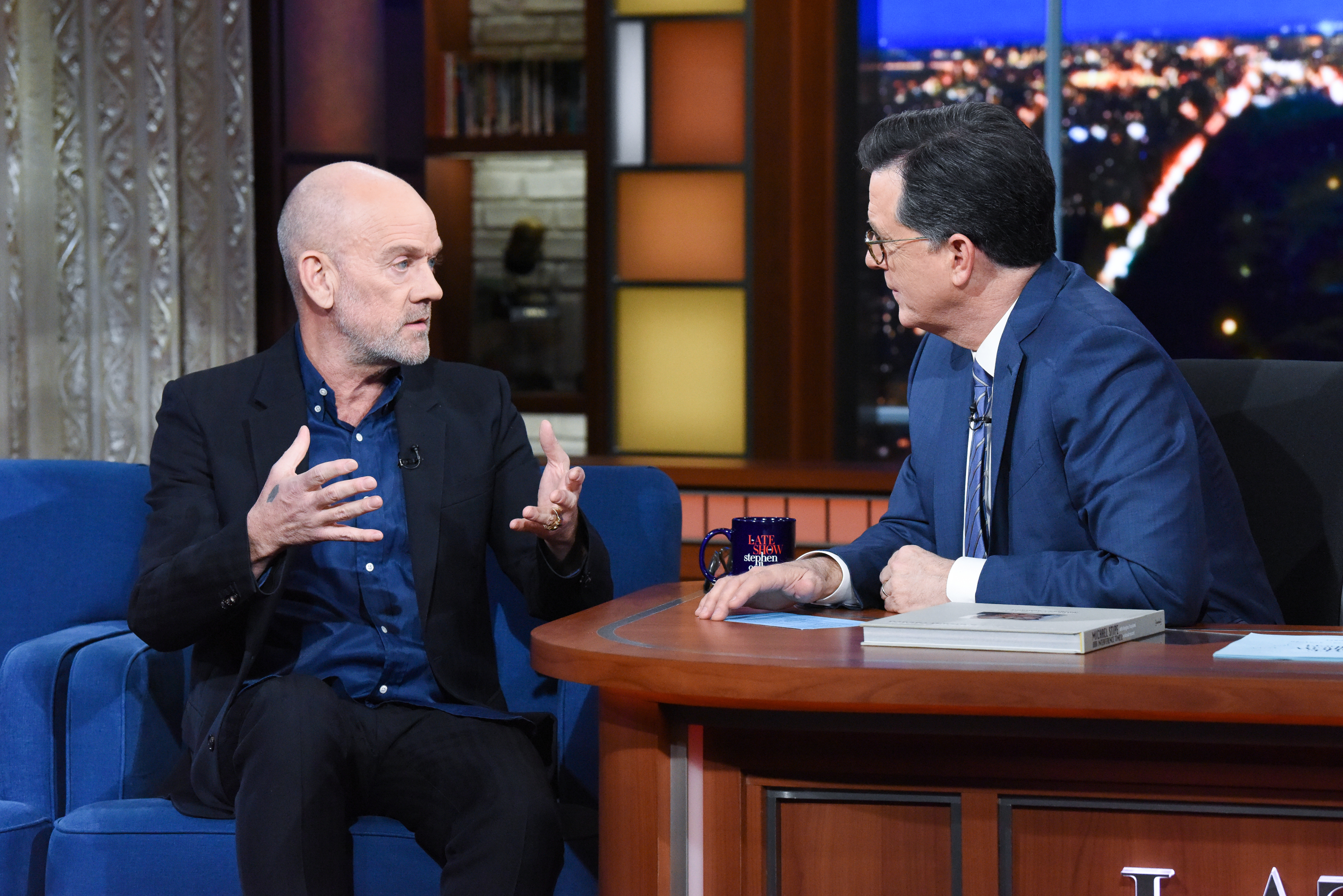 Michael Stipe on Late Show With Stephen Colbert, January 30, 2020