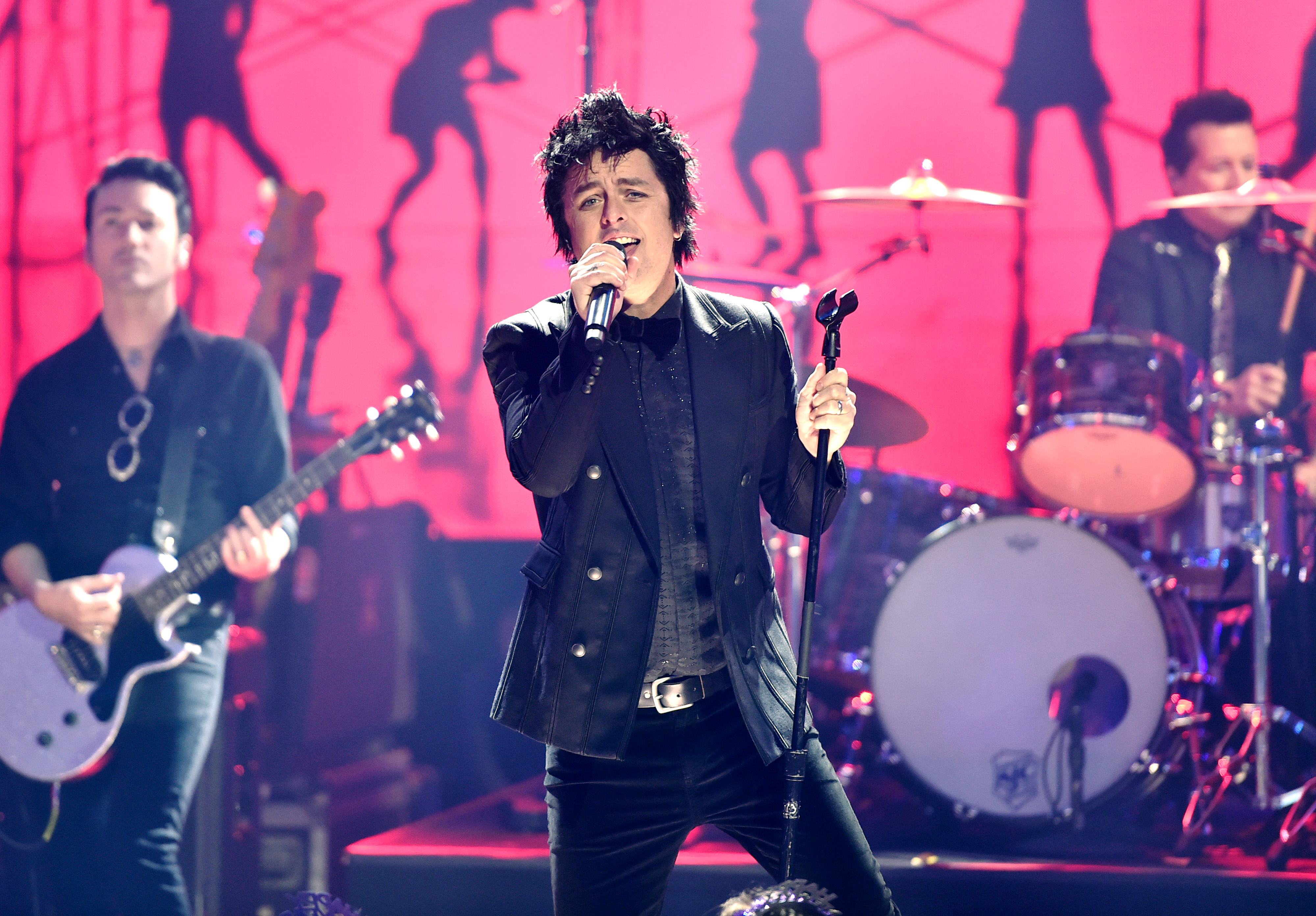 Green Day performing for Dick Clark's New Year's Rockin Eve 2019