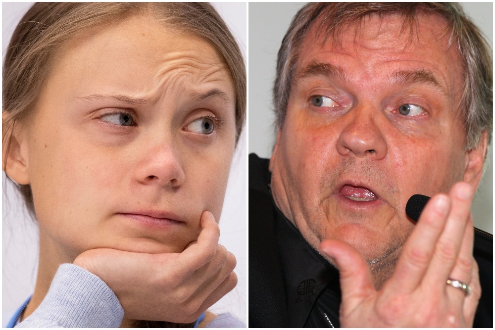Greta Thunberg Responds to Meat Loaf's Climate Change Denial
