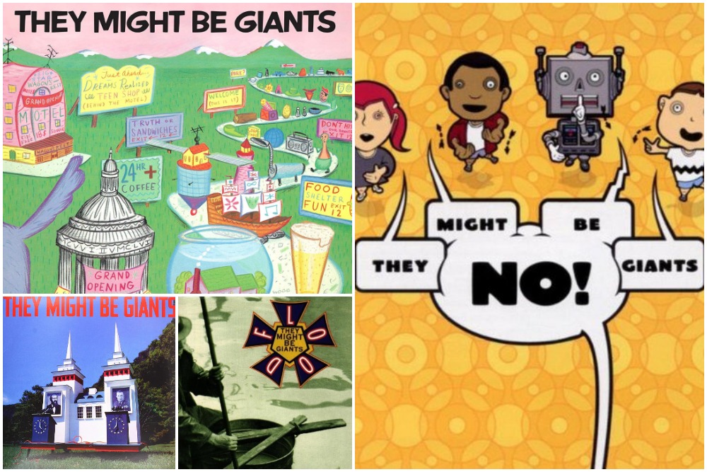 They Might Be Giants album covers