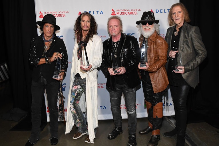 Aerosmith at MusiCares Person Of The Year 2020