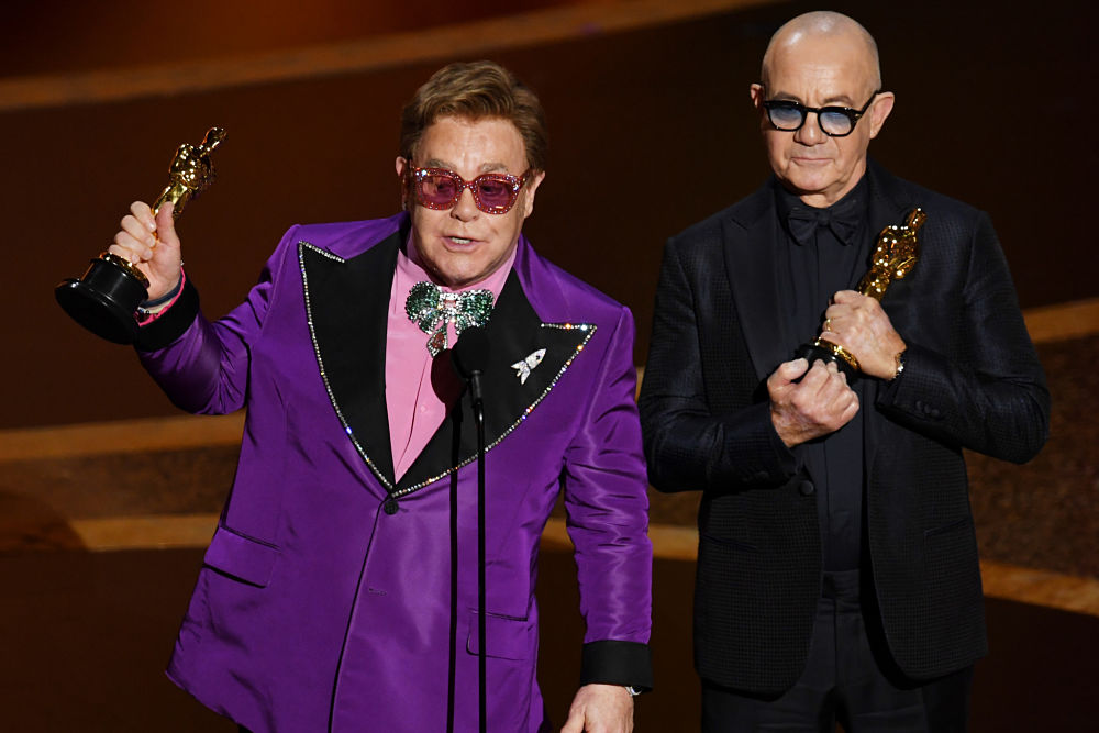 Best Original Song Elton John Bernie Taupin 92nd Annual Academy Awards