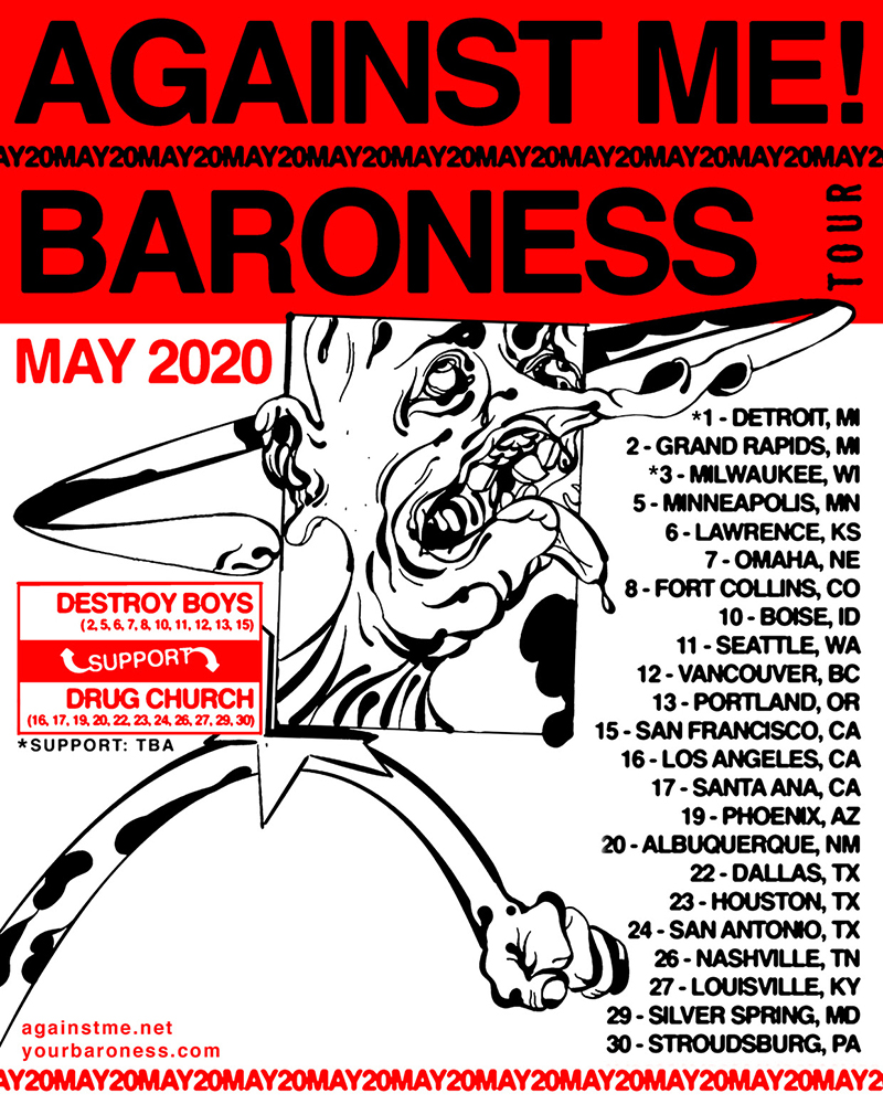 Against Me! and Baroness