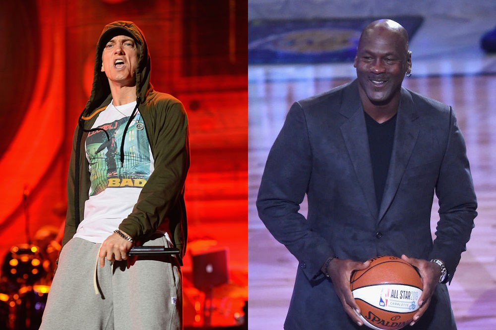 Eminem and Michael Jordan