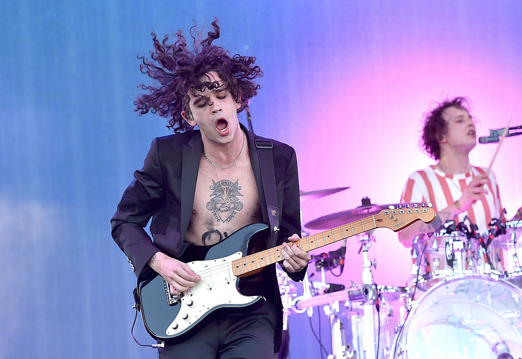 The 1975 at the 2016 Coachella Valley Music and Arts Festival