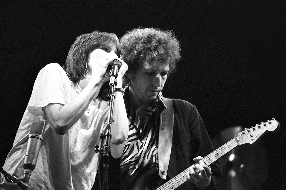 Chrissie Hynde Bob Dylan in 1984