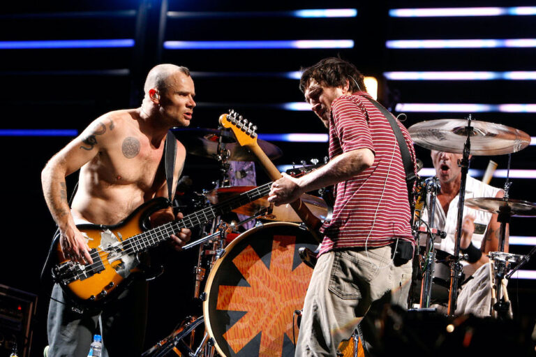 Flea and John Frusciante