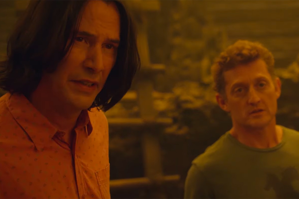 Keanu Reeves and Alex Winter in Bill and Ted Face the Music Trailer