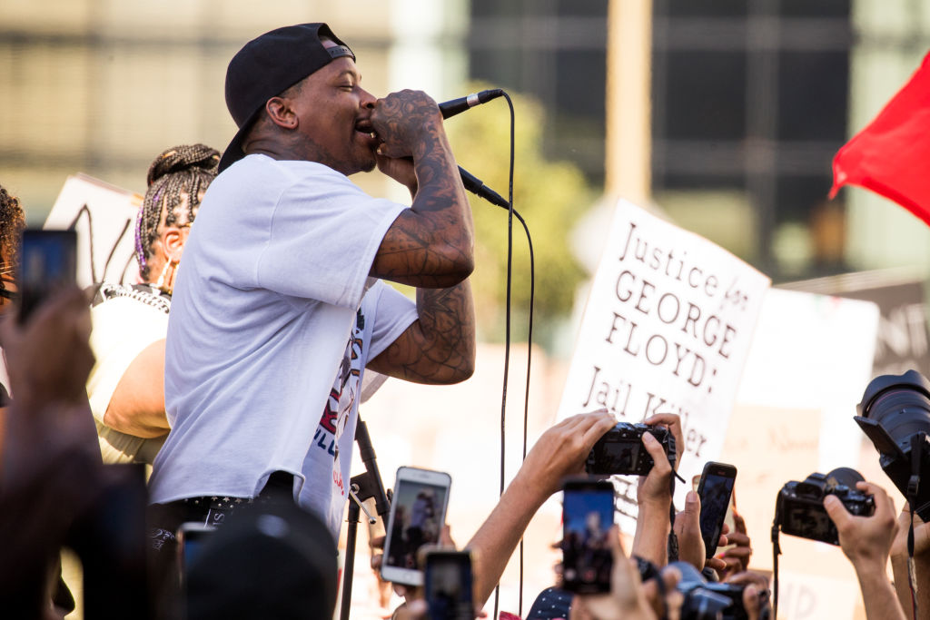 YG Releases Video for 'FTP' From Black Lives Matter Protest in Hollywood