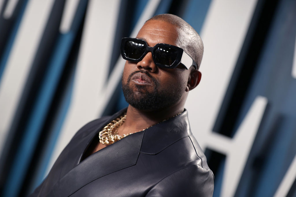Kanye West in shades