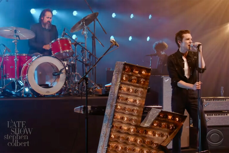 The Killers on Colbert August 2020