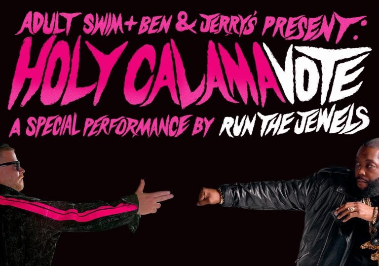 Run the Jewels flyer Holy Calamavote