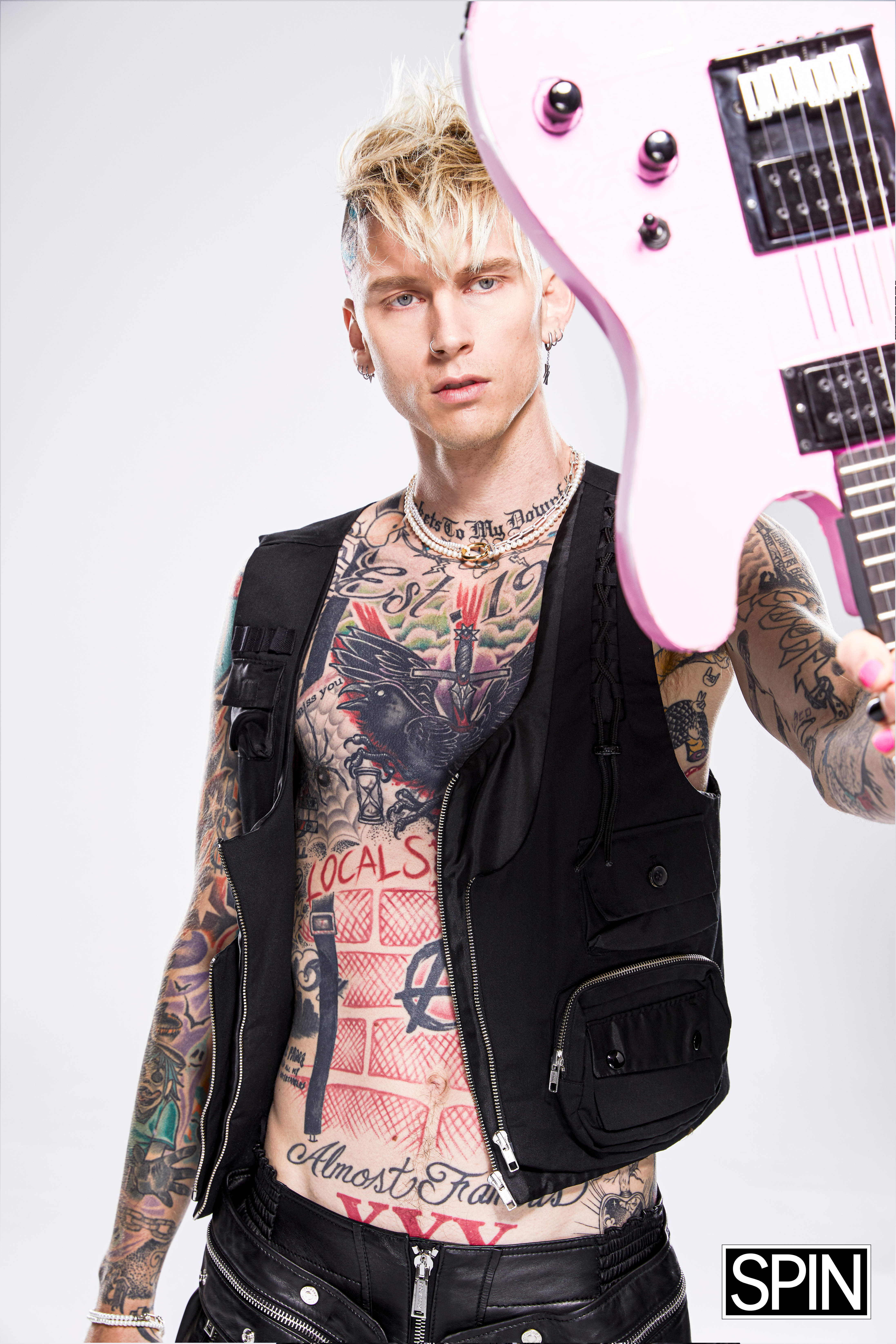 Machine Gun Kelly guitar SPIN 2020