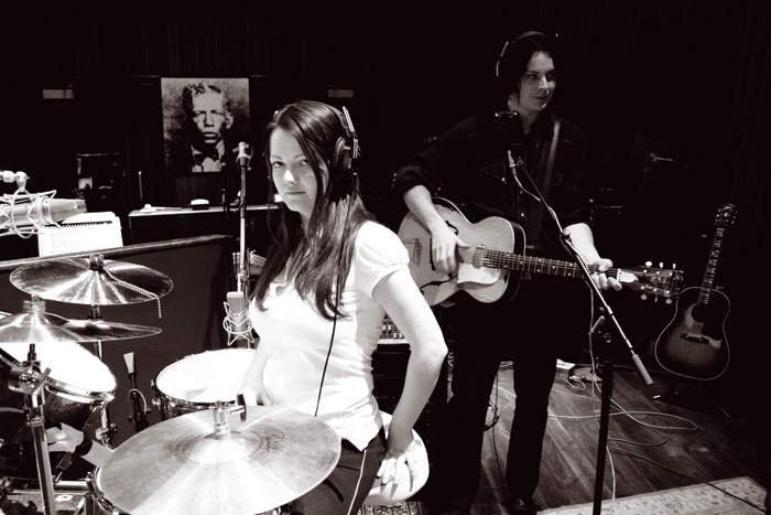 The White Stripes Icky Thump studio