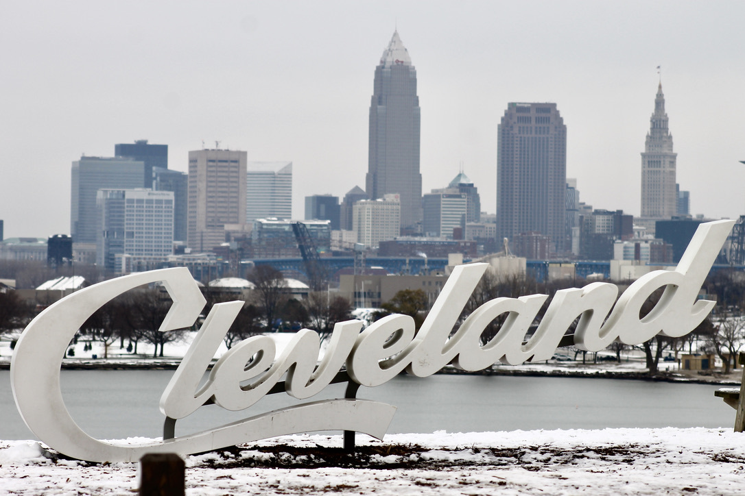 Cleveland skyline