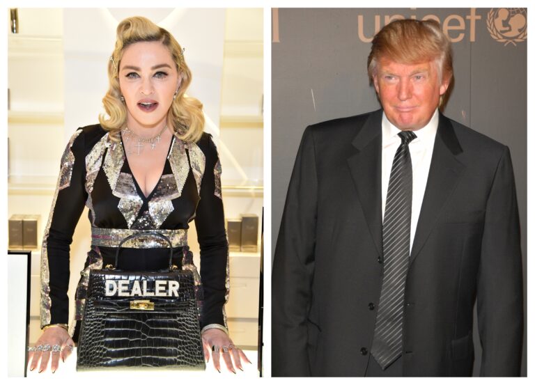 madonna trump