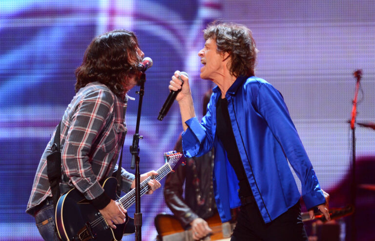 The Rolling Stones Perform With Dave Grohl in Anaheim