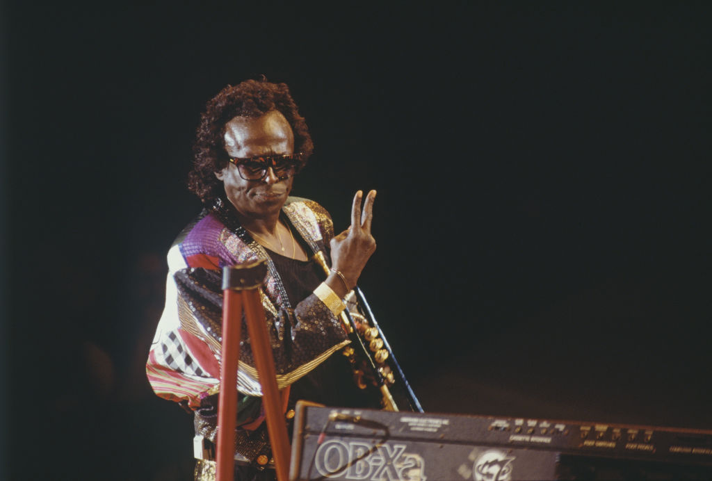Miles Davis performing in France