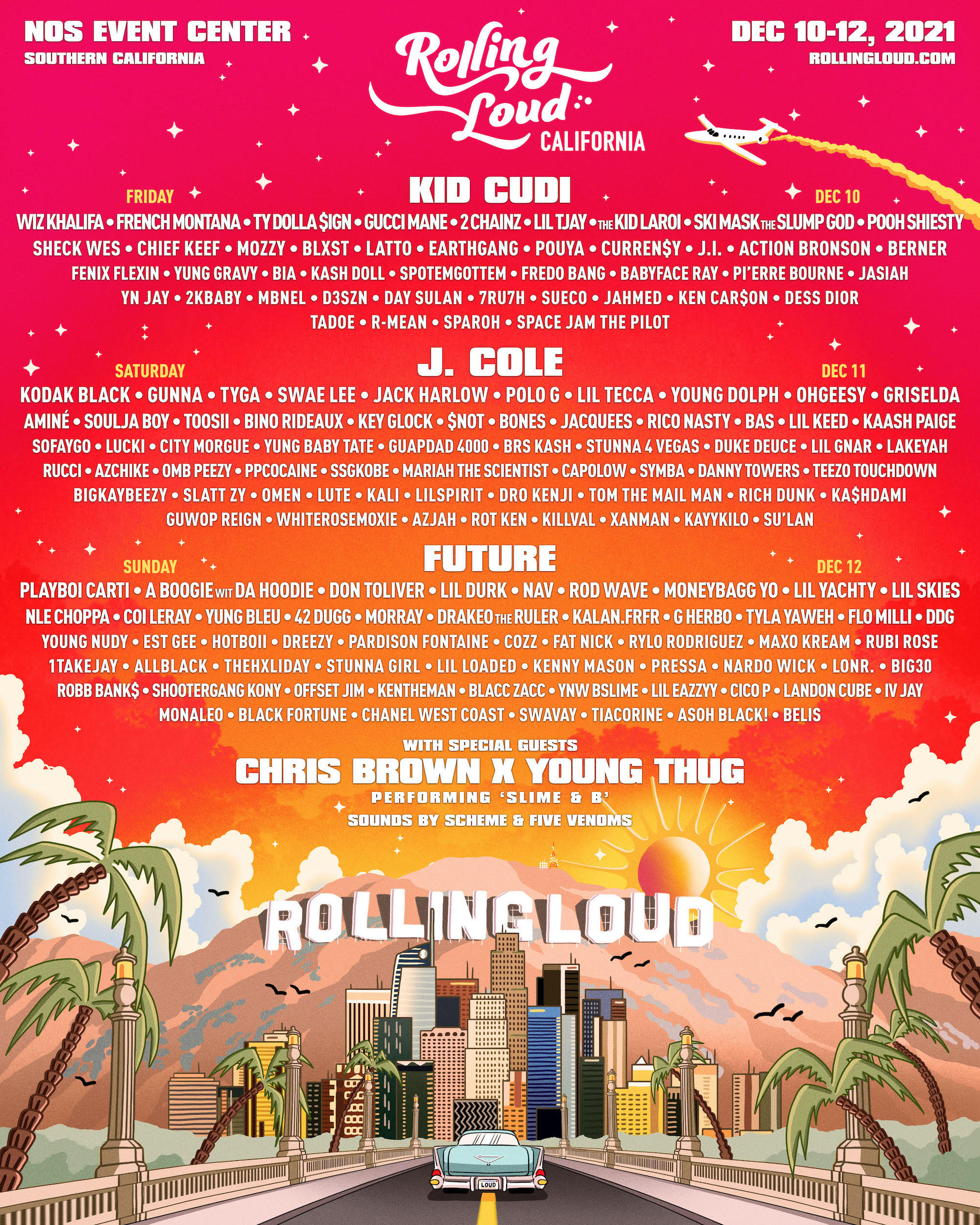 Rolling Loud California Reveals Lineup