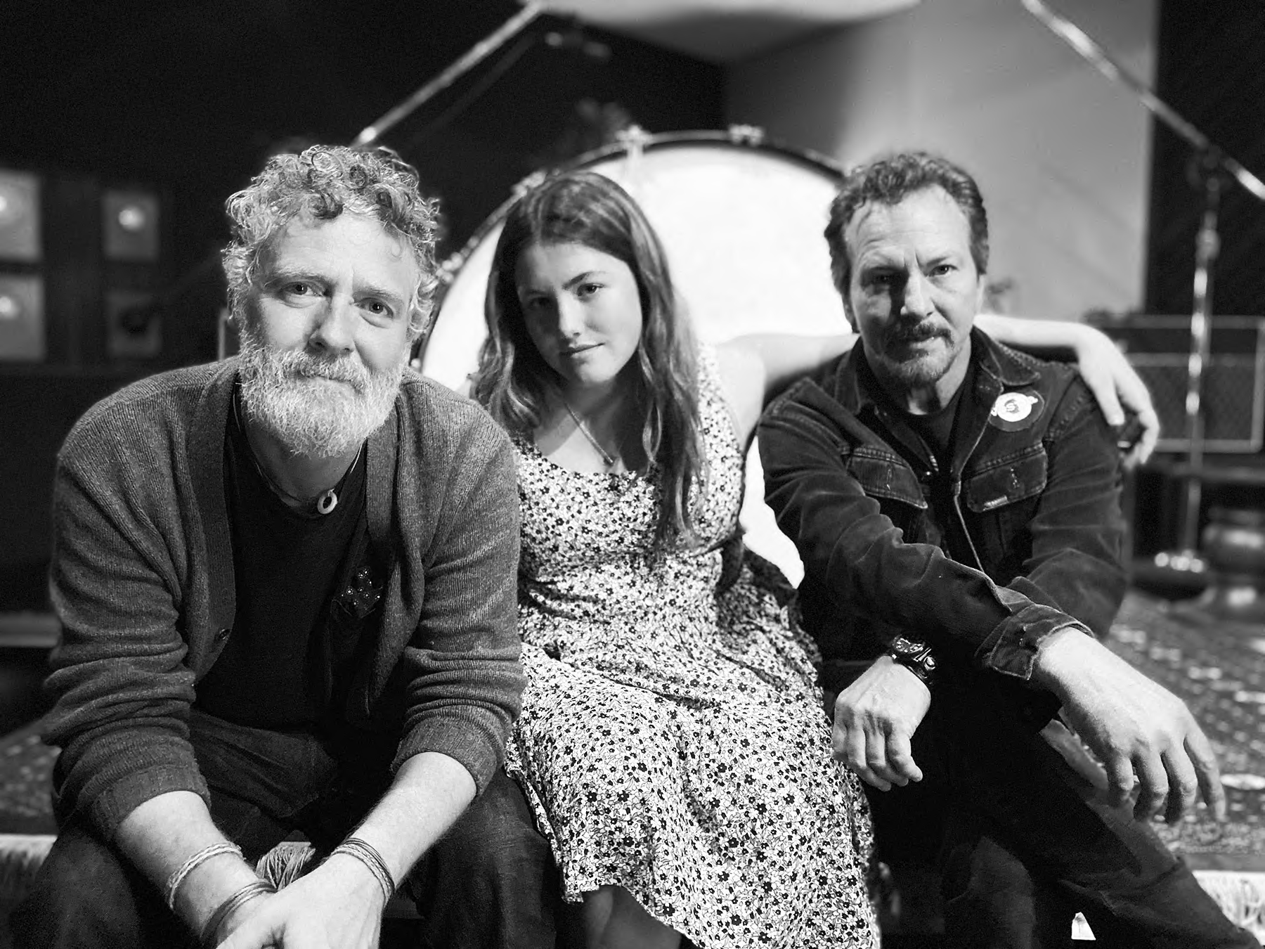 Glen Hansard Olivia Vedder Eddie Vedder