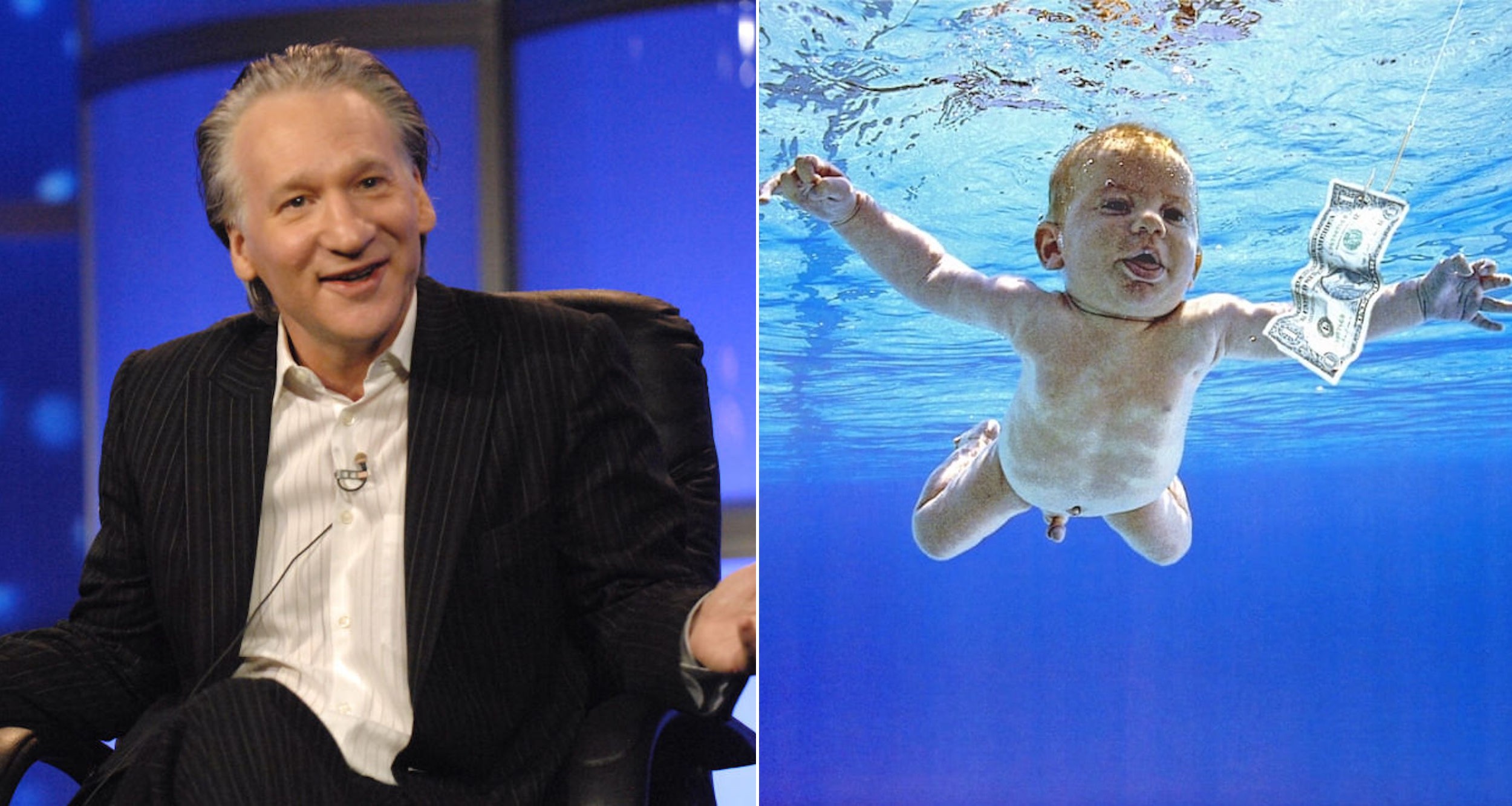 Bill Maher Reacts to Nevermind Baby Lawsuit